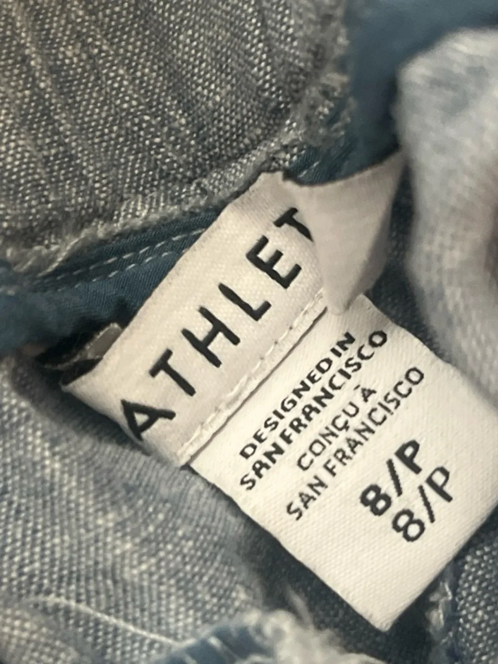 Athleta Slate Blue Women’s Drawstring Joggers - Picture 5 of 5